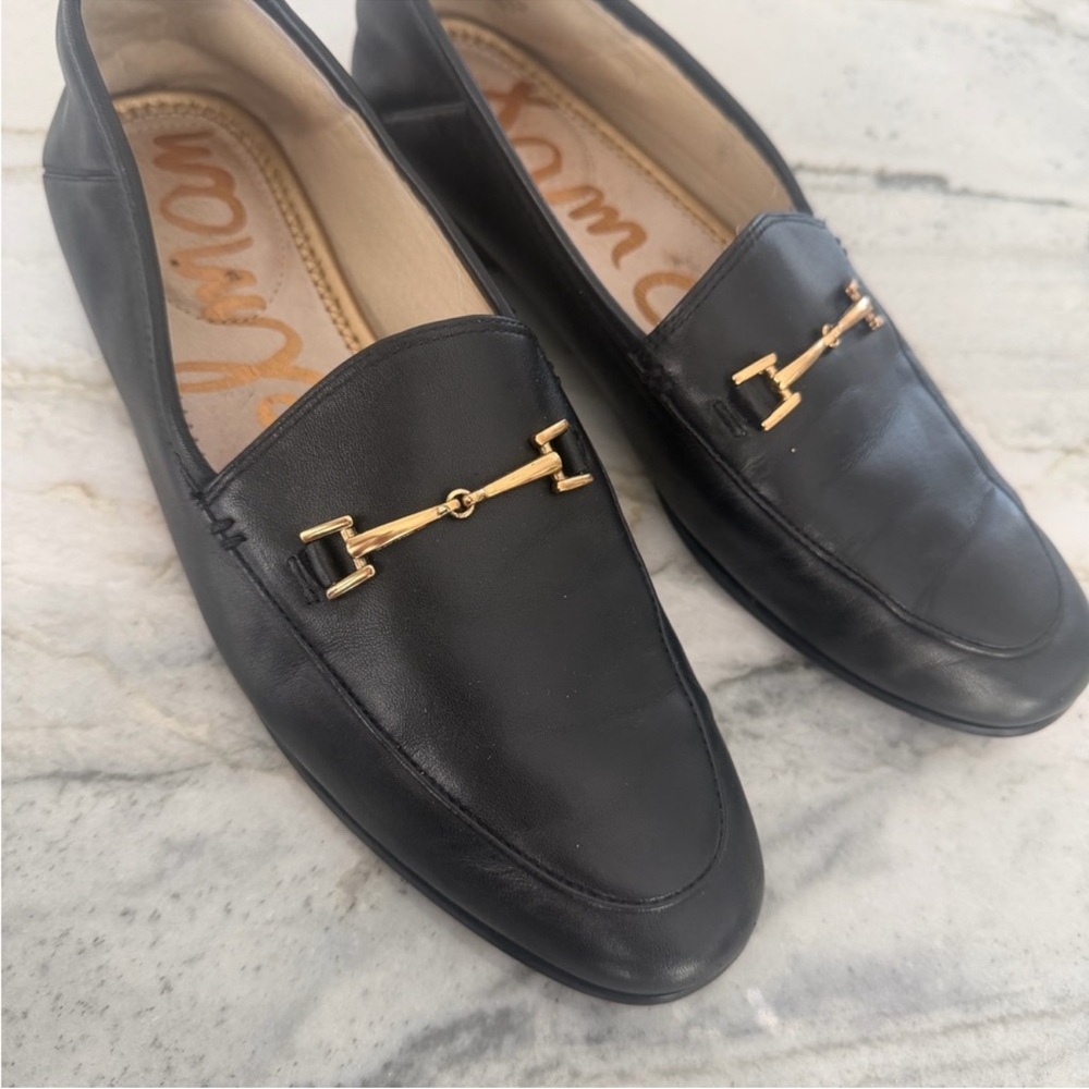 Sam Edelman Black Leather Women’s Loraine Loafers